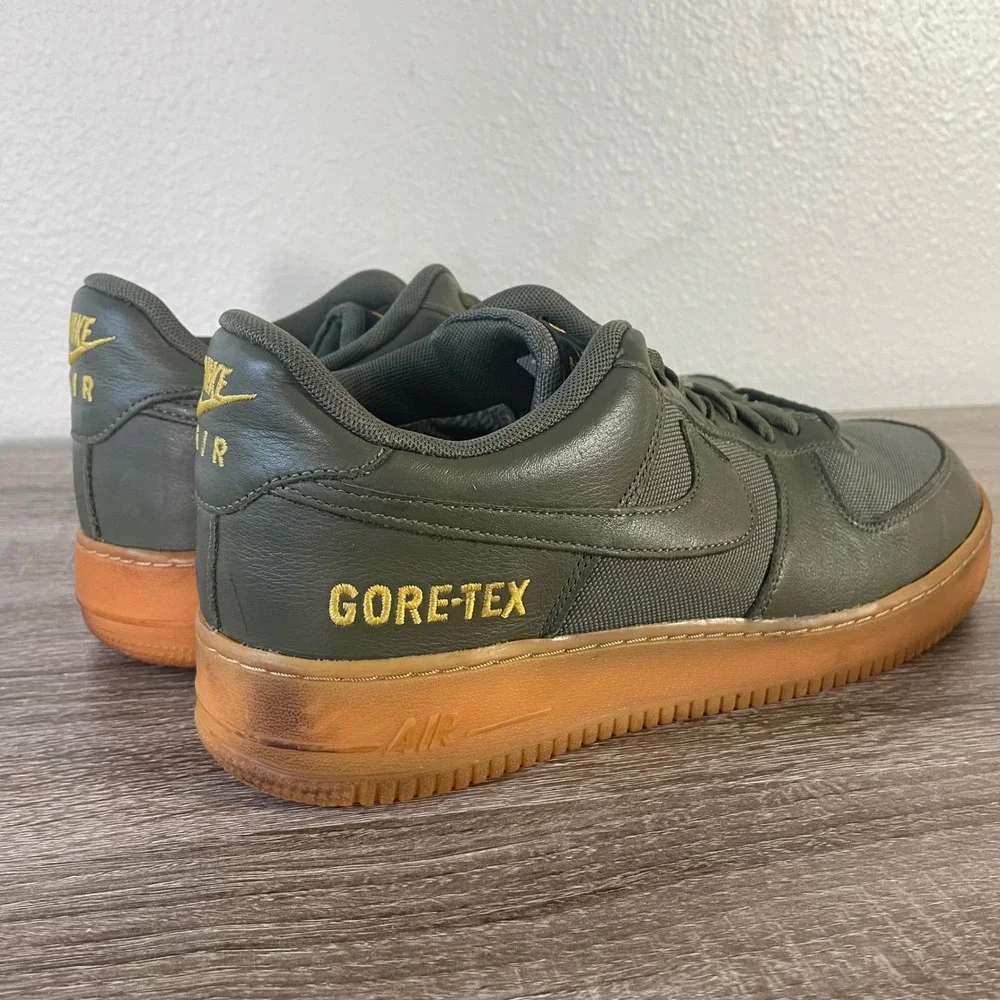 Nike Air Force 1 Low Gore-Tex Medium Olive Gum Mens 11.5 CK2630-200